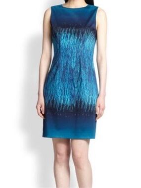 Elite Tahari Emory Apollo sheath dress